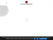 Tablet Screenshot of micromateria.com